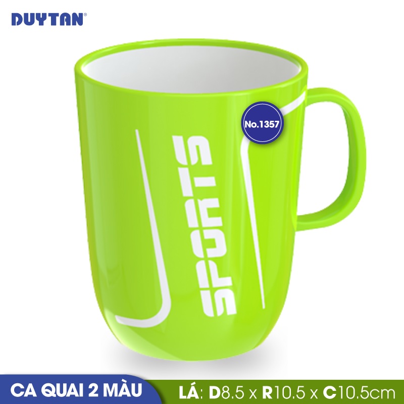 Ca quai 2 màu nhựa Duy Tân 420ml - 16376 - Giao màu ngẫu nhiên - Hàng chính hãng
