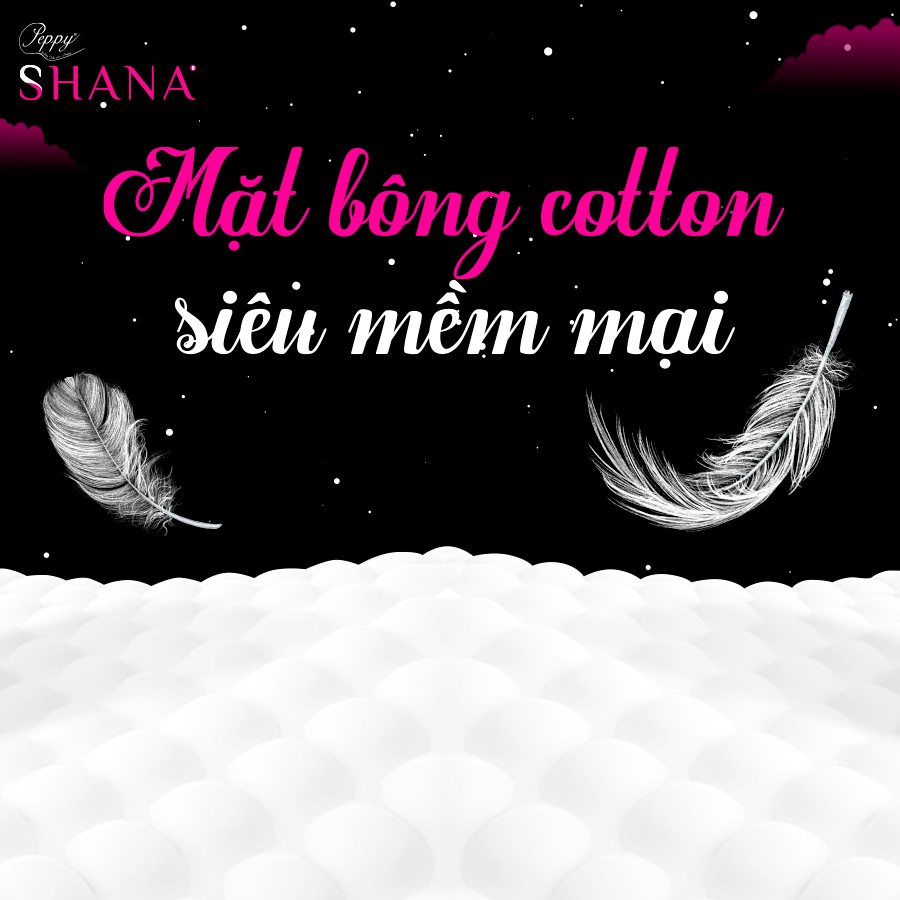 Combo 40 gói Băng Vệ Sinh Quần Peppy Shana Ngày Đêm Siêu Thấm, Freesize, Chống Tràn Tối Đa, Tiết Kiệm (80 miếng)