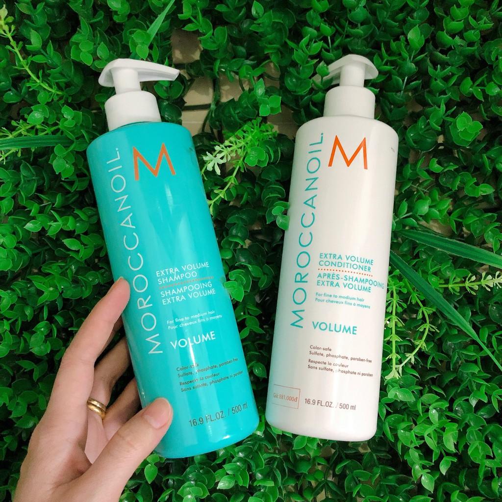 Bộ dầu Gội xả tăng phồng VOLUME MOROCCANOIL 500MLx2