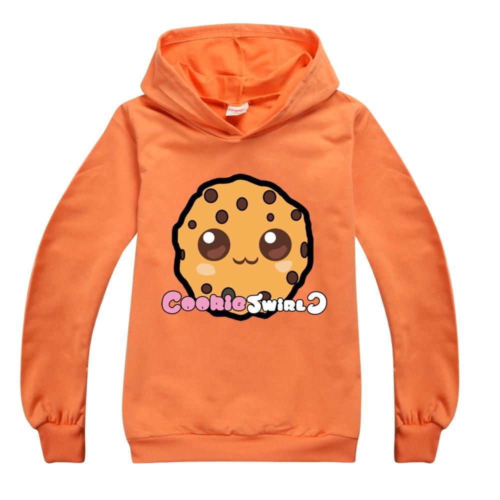 Bé Gái Bé Trai Áo Khoác Siêu Bánh Quy Xoáy C Áo Nỉ Dài Tay Áo Trẻ Em Quần Áo Game Áo Hoodie Kid Top Tee bộ Quần Áo Thể Thao