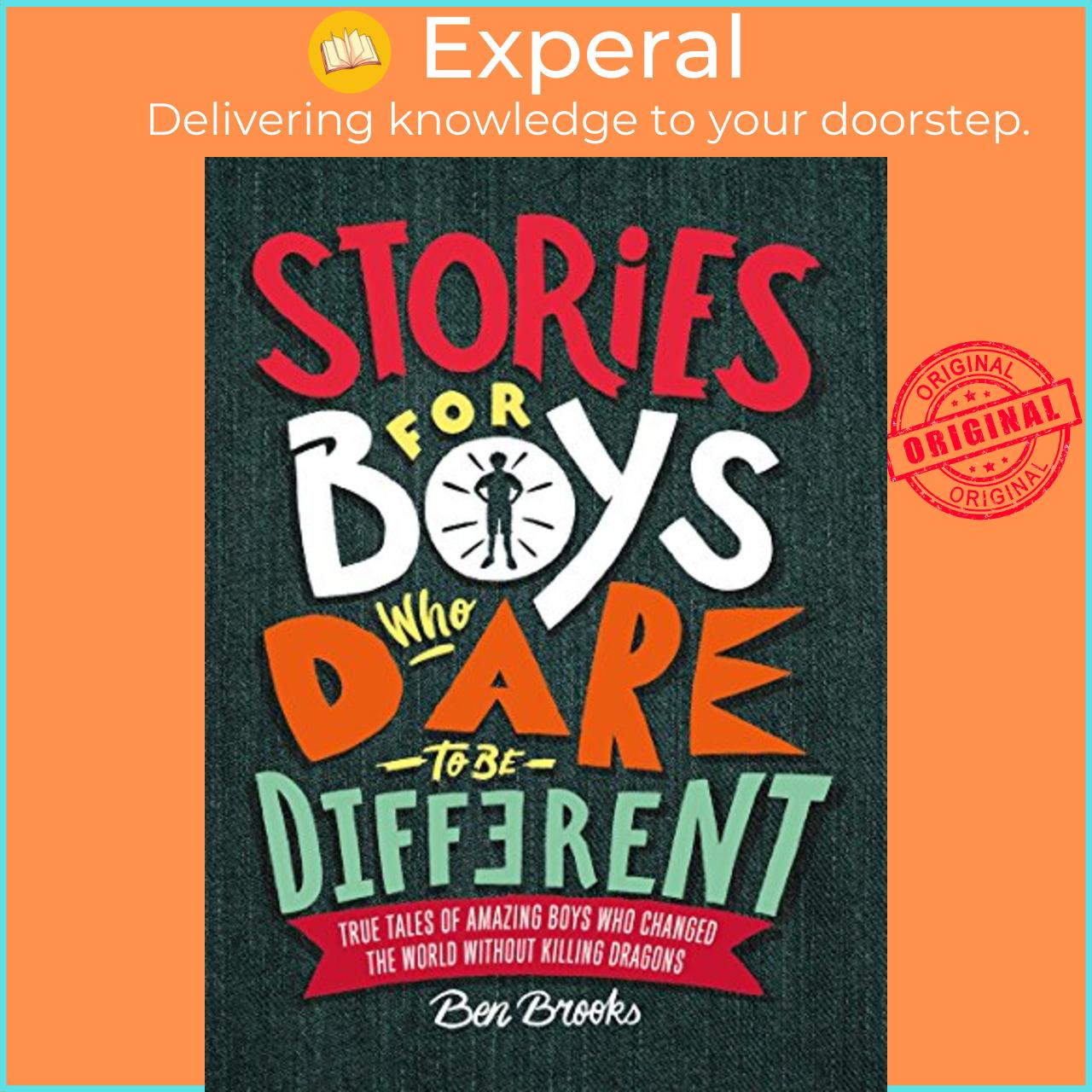 Sách - Stories for Boys Who Dare to be Different by Ben Brooks (UK edition, hardcover)