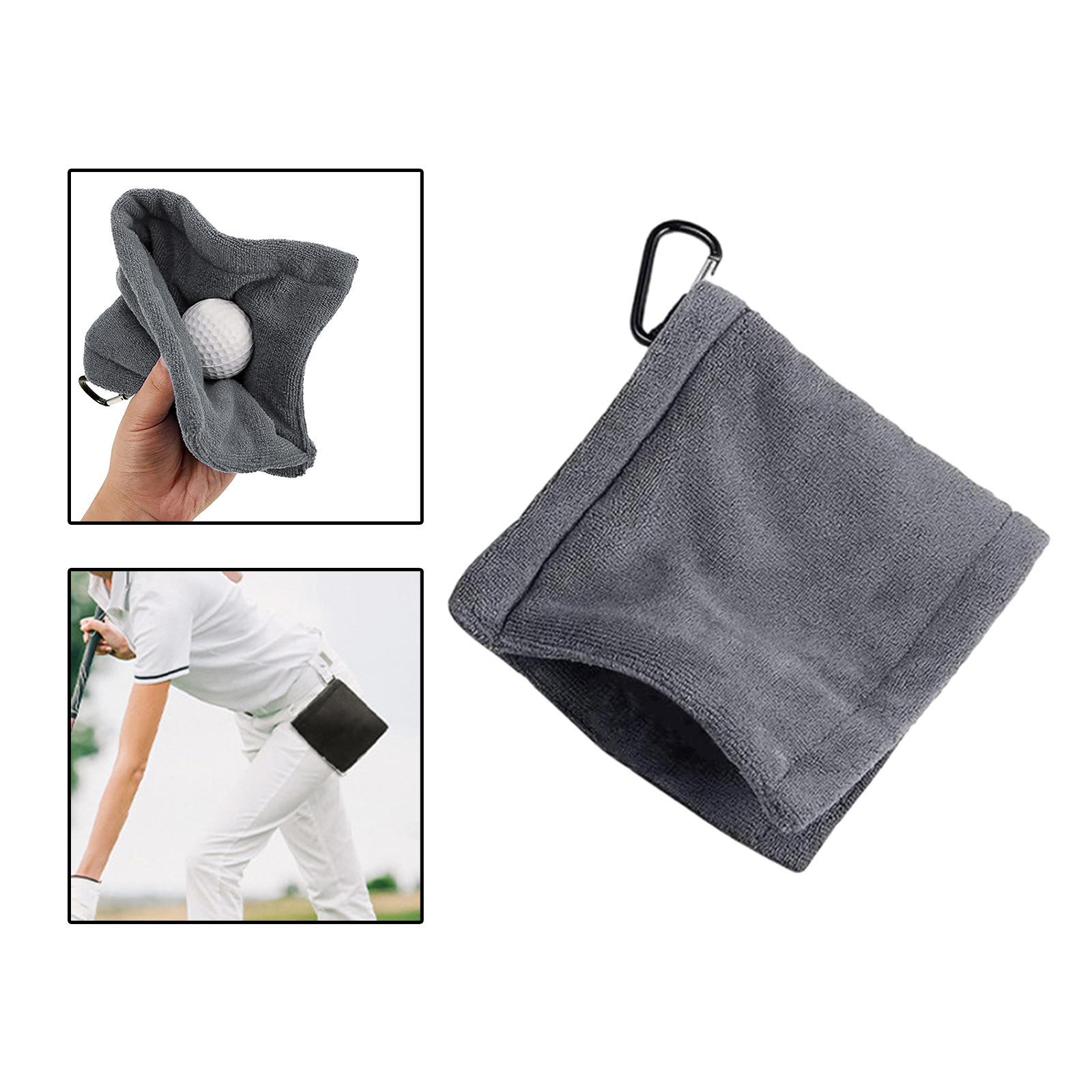 Golf Ball Cleaning Towel Golf Ball Cleaner Towel for Outdoor Sports Golfers