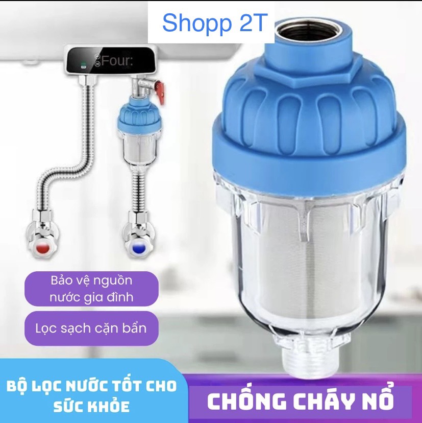 Lọc nước mini lọc cặn và sâu bọ, bảo vệ sức khỏe