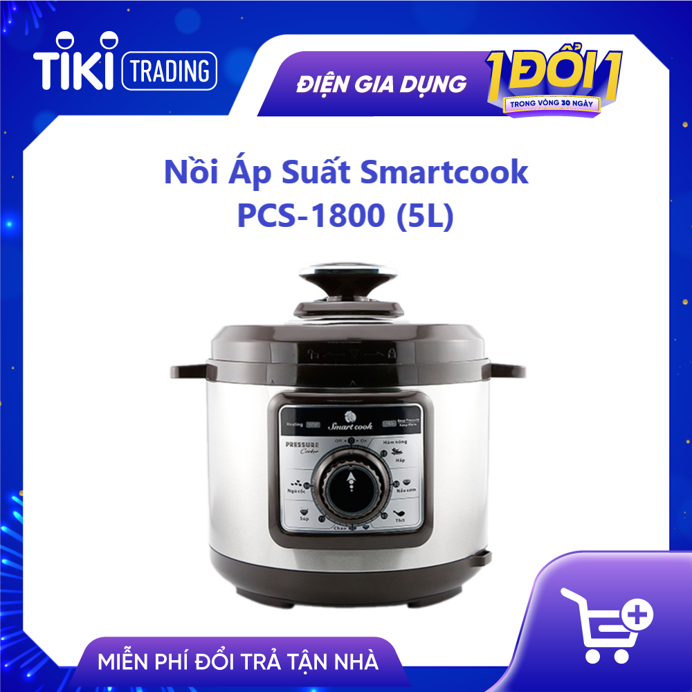 Nồi Áp Suất Smartcook PCS-1800 - Hàng chính hãng