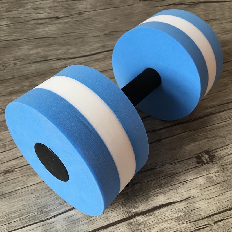 EVA Water Floating Dumbbell Aerobics Men And Women Water Dumbbell Swimming Equipment Water Yoga Fitness Dumbbell