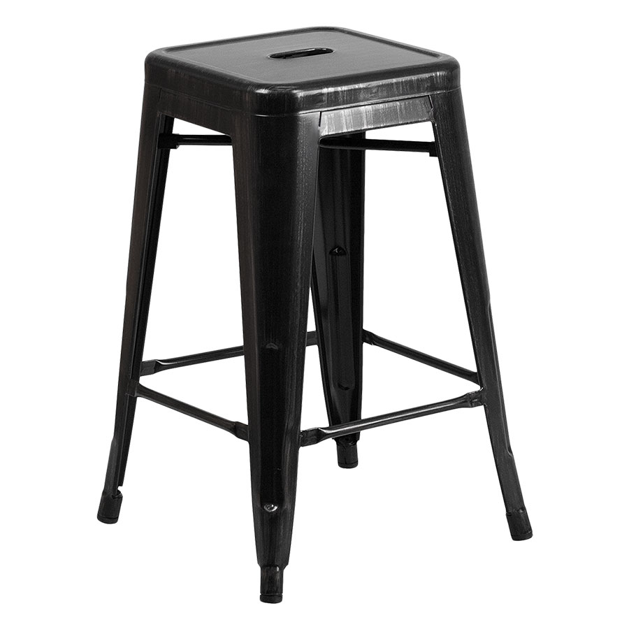 Ghế Bar Tolix H Stool Lavaco 3205B - Đen