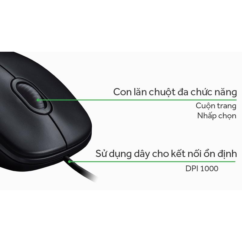 Chuột gaming️️Chuột logitech chơi game siêu đỉnh - Chuột có dây dành cho các game thủ M100r