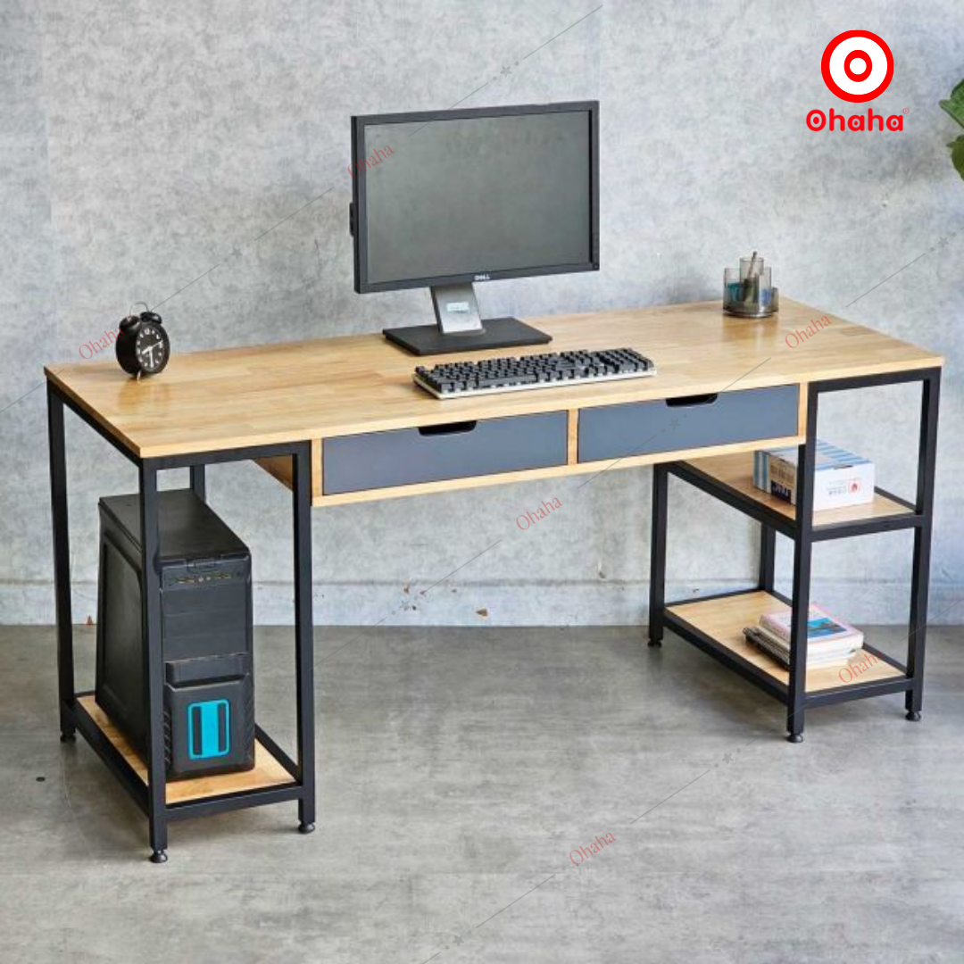 [ Miễn phí giao hàng và lắp đặt tại TP.HCM] Bàn làm việc cao cấp Ohaha - 051