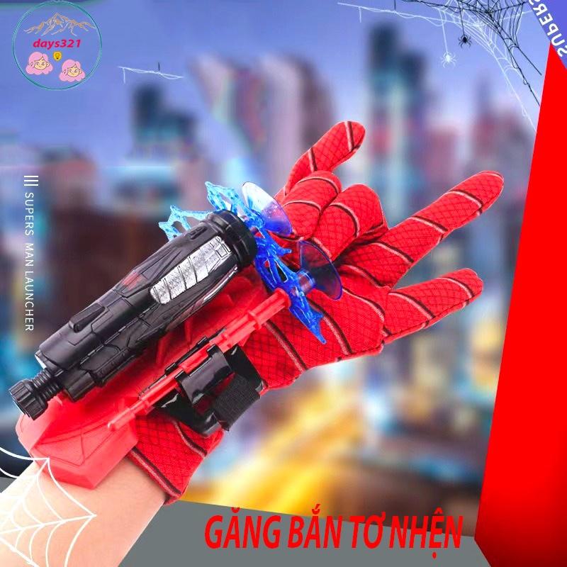 Đồ chơi găng tay bắn tơ Nhện Spiderman Marvel cho bé