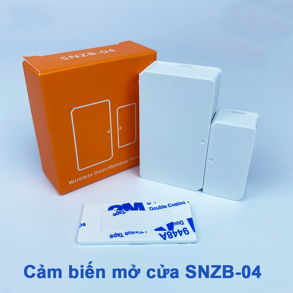 Hệ thống báo động mở cửa cảm biến từ không dây thông minh SNZB-04 Wifi