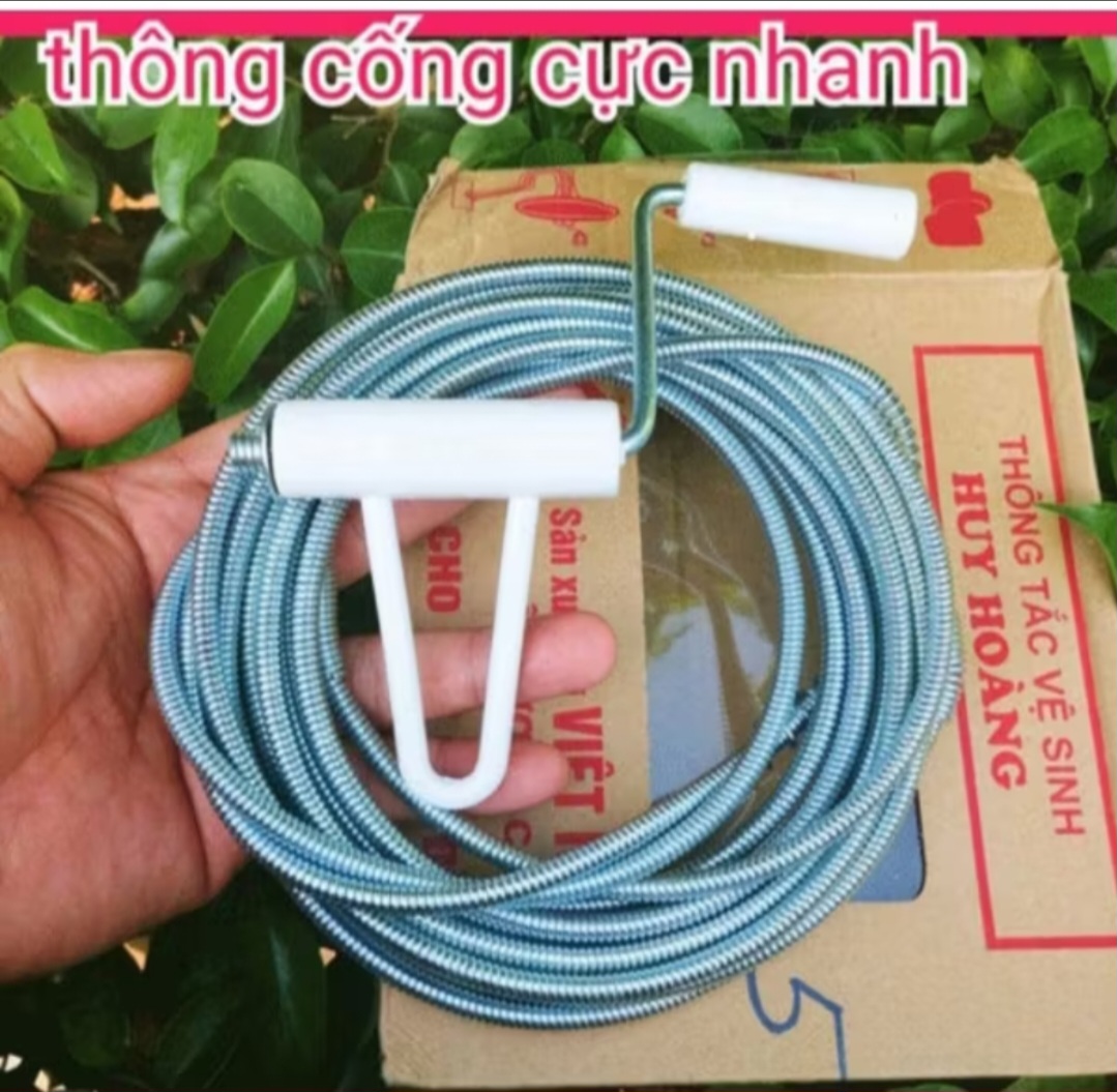 CUỘN DÂY LÒ SO THÔNG TẮC CÁC LOẠI ỐNG CỐNG THOÁT NƯỚC GIA ĐÌNH BẠN