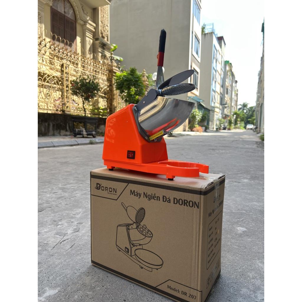 Máy Bào Đá Tuyết 2 Lưỡi,2 nắp Máy Bào Đá Xay Đá Nhuyễn