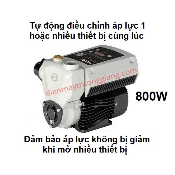 Máy bơm tăng áp biến tần Shirai JLM – 800w - Tự động điều chỉnh áp lực cho tất cả các thiết bị