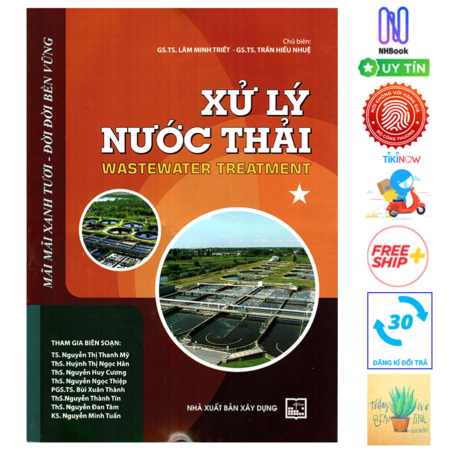 Xử Lý Nước Thải (Wastewater Treatment) - Tập 1 ( Tặng Kèm Sổ Tay)