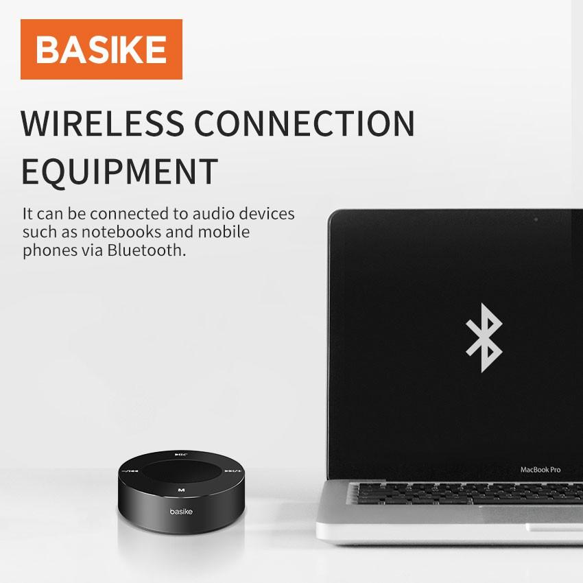 Loa Bluetooth BASIKE MW06 điều khiển cảm ứng di động kết nối không dây Loa HD stereo-Hàng chính hãng