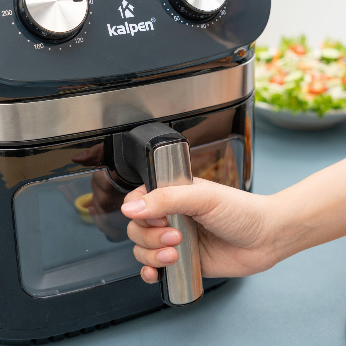 Nồi chiên không dầu cao cấp Kalpen F1 dung tích 10.5L, công suất 1800W, hàng chính hãng