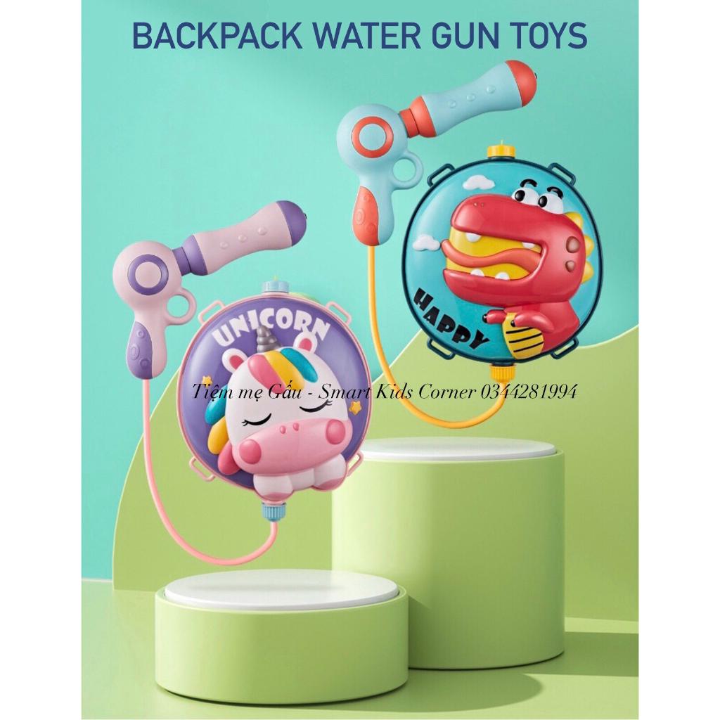 ĐỒ CHƠI NGOÀI TRỜI, ĐỒ CHƠI PHUN NƯỚC BACKPACK BUBBLE MACHINE CỠ LỚN 1900ML CỰC DỄ THƯƠNG CHO BÉ