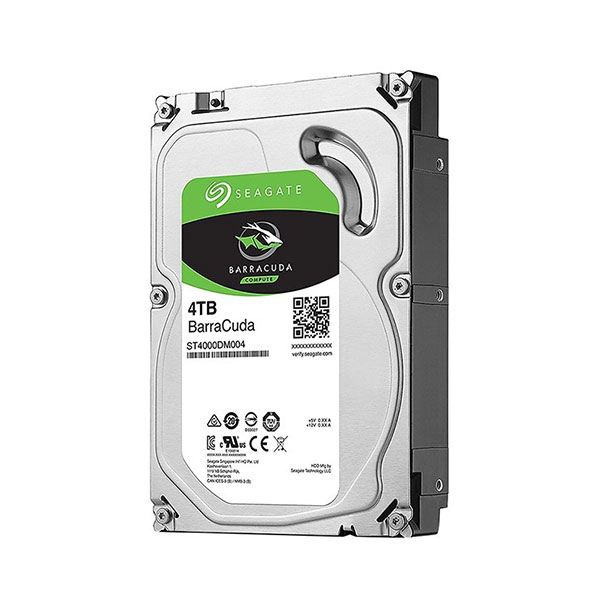 Ổ cứng HDD Seagate Barracuda 4TB ST4000DM004 3.5 inch 5400RPM, SATA, 256MB Cache - Hàng chính hãng