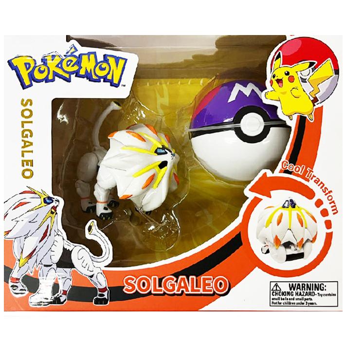 Đồ Chơi Bóng Pokemon Biến Hình - Sư Tử Huyền Thoại Solgaleo - Pokemon Toys ZC8912E