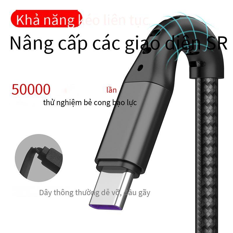 Desnai đặc biệt cáp sạc ba trong một ba dây USB Android đầu cáp dữ liệu một kéo ba hợp kim kẽm cáp sạc nhanh typec