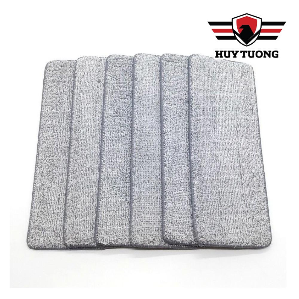 COMBO Bông lau nhà thay thế FREE SHIP Bông lau nhà thay thế cho cây lau nhà tự vắt SIZE 12x33cm - Huy Tưởng