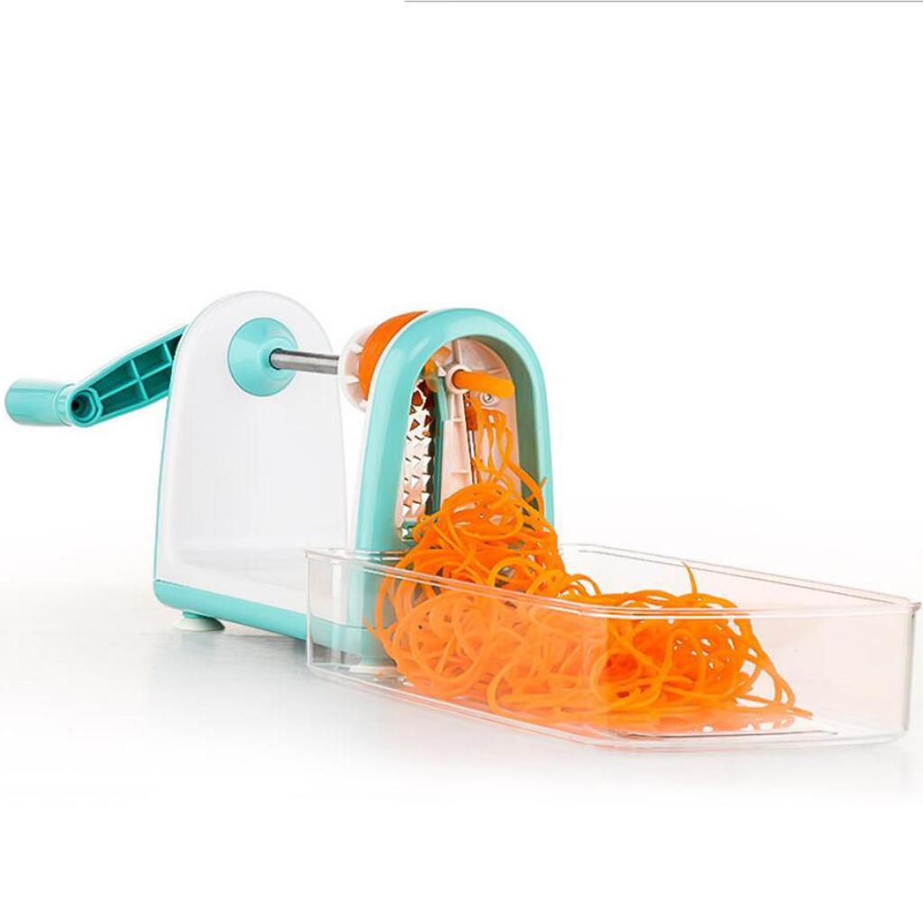Manual Spiral Slicer Cutter Kitchen Vegetable Cutting Tools Gifts For Christmas