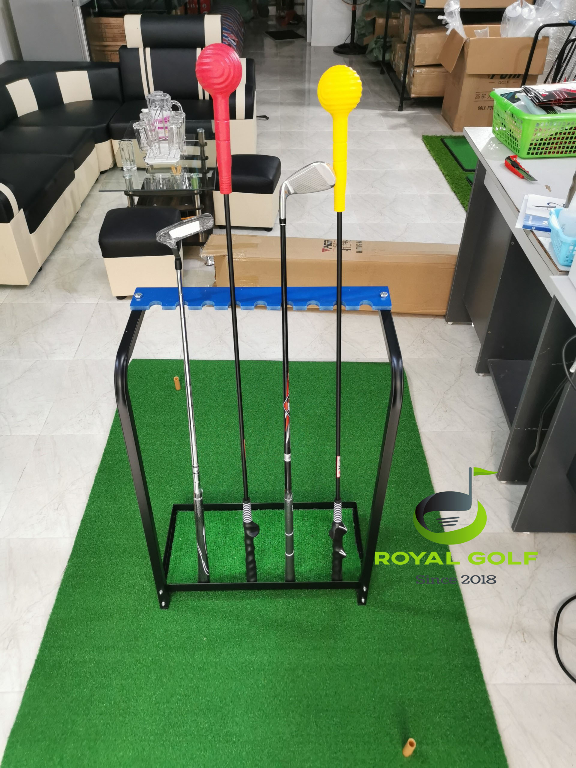 Giá đựng gậy Golf thép không rỉ