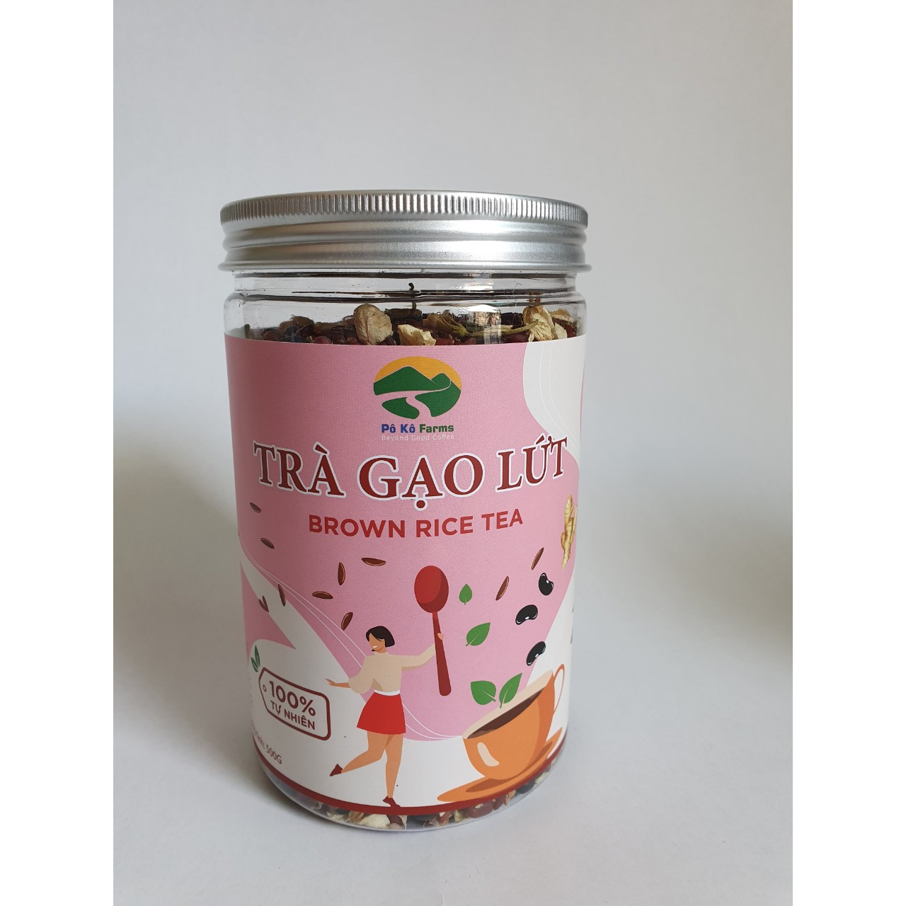 Trà gạo lứt 500gram