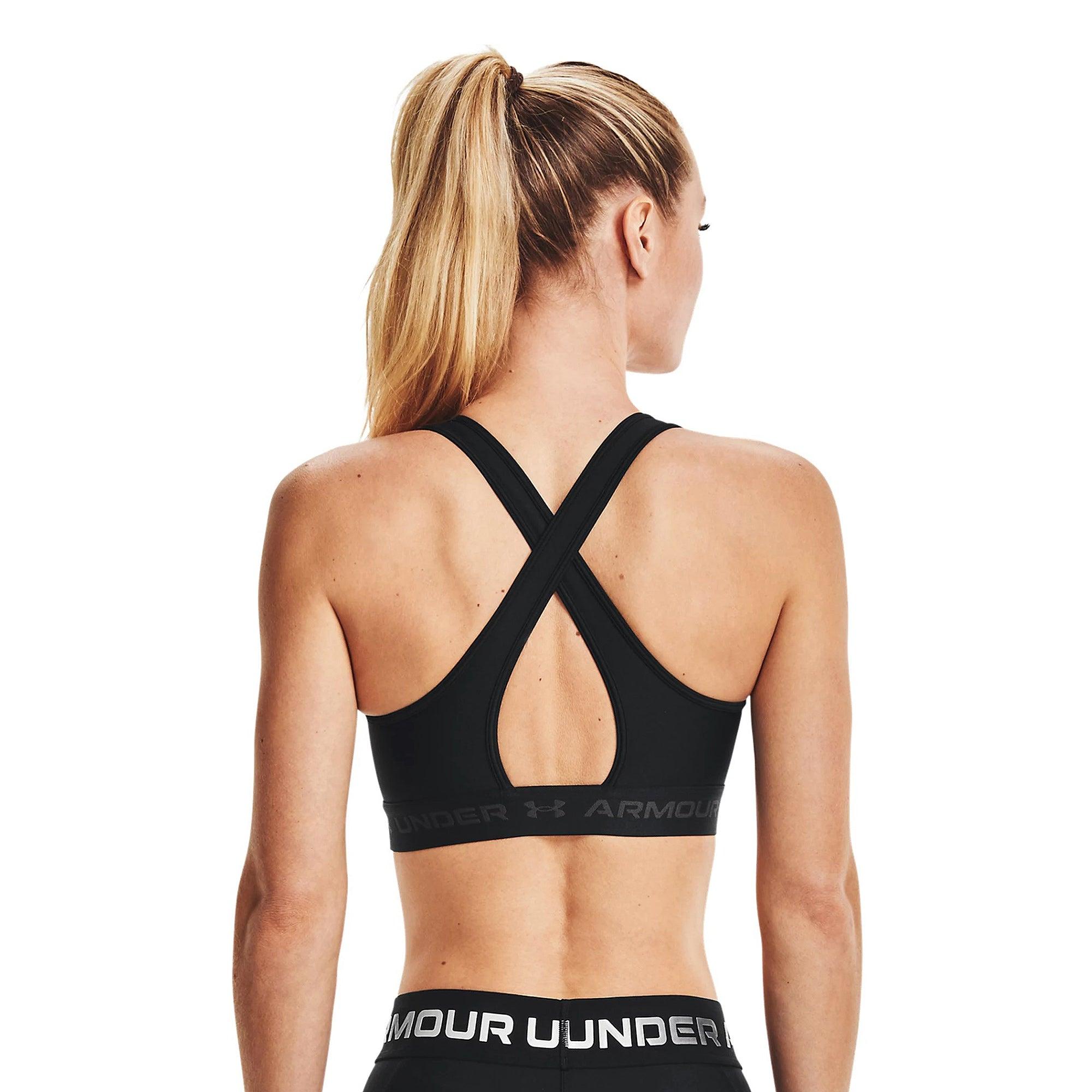 Áo bra thể thao nữ Under Armour  Mid Crossback - 1361034-001