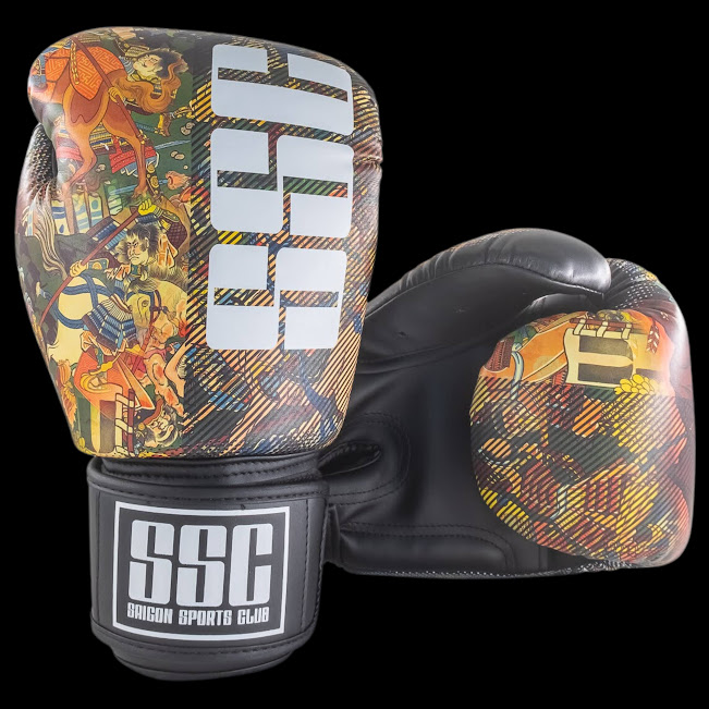 Găng tay SSC Boxing/Muaythai - SP000263 - Găng nhập khẩu Thái Lan, logo SSC