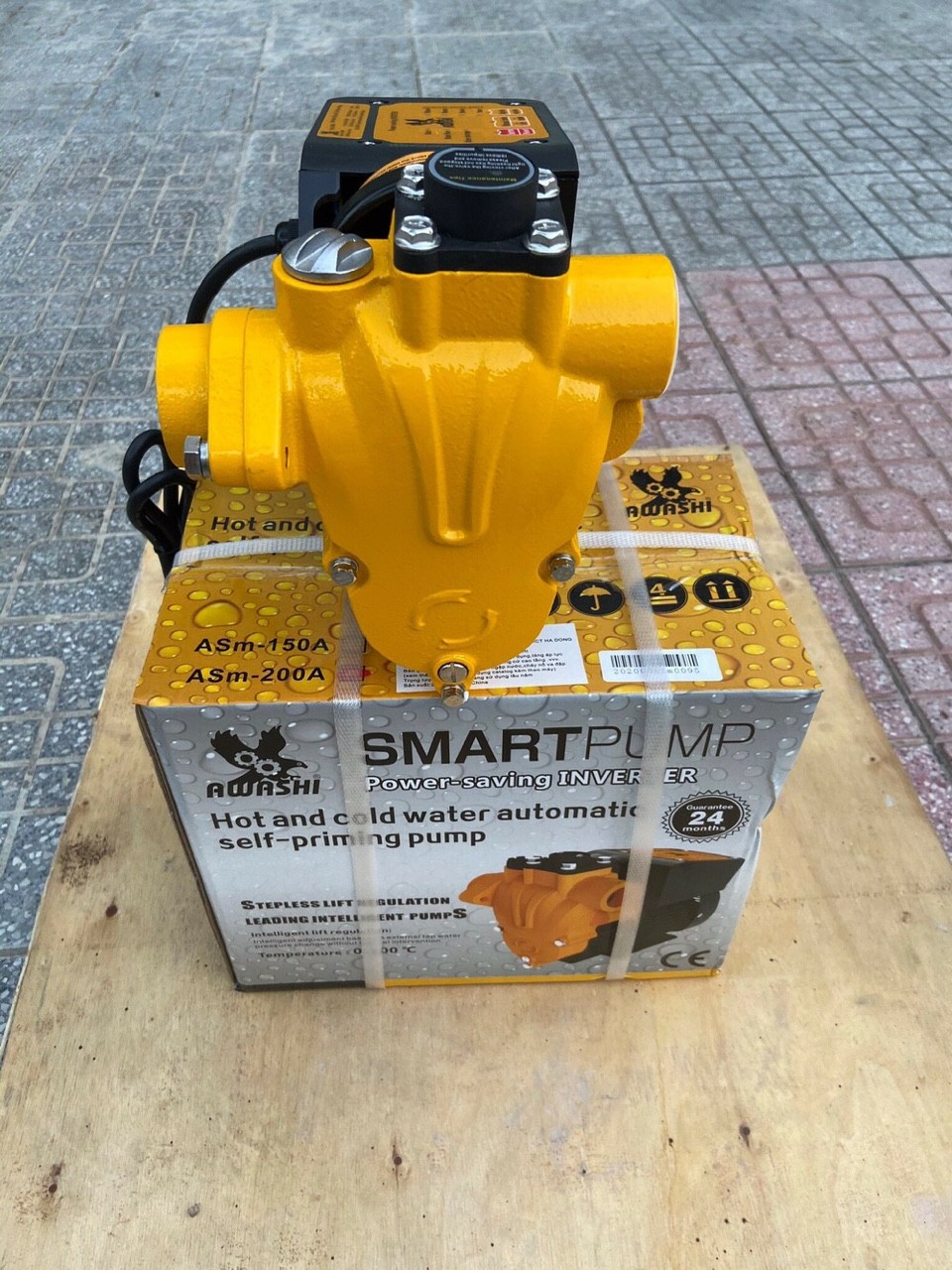 Máy Bơm Tăng áp Điện Tử Thông Minh AWASHI ASM 150A - 200A - 300A -400A- 500A