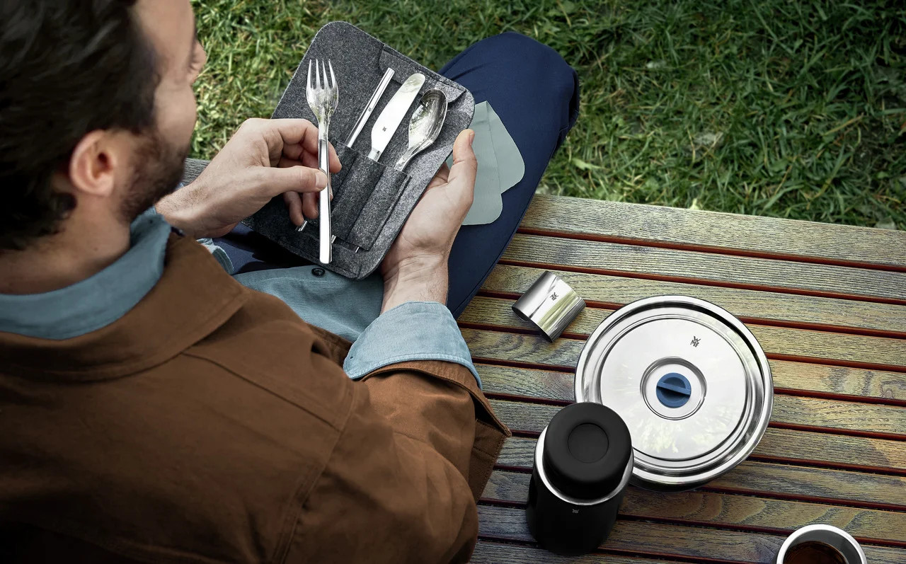 Bộ dao, thìa, dĩa, ống hút WMF Besteck-Set 8 món MY2GO Hàng Chính Hãng