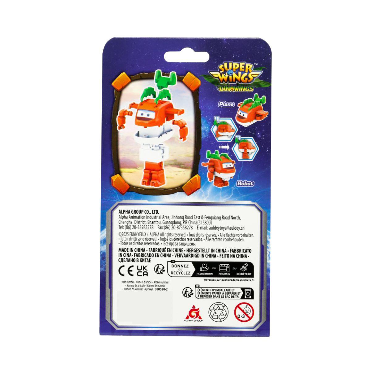 Đồ Chơi Lắp Ráp Robot Biến Hình Khủng Long Stego Bác Sĩ - Superwings EU380520-2