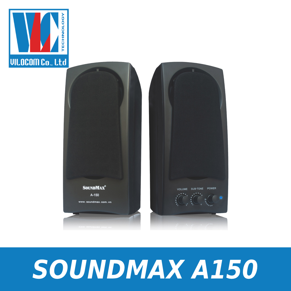 LOA VI TÍNH SOUNDMAX A-150 v2.0 10W - Hàng Chính Hãng