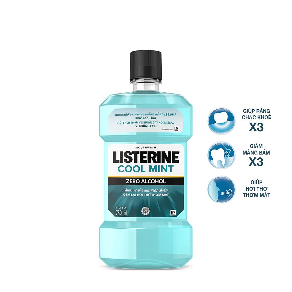 Nước Súc Miệng Listerine Zero (750ml) - 8850007813149