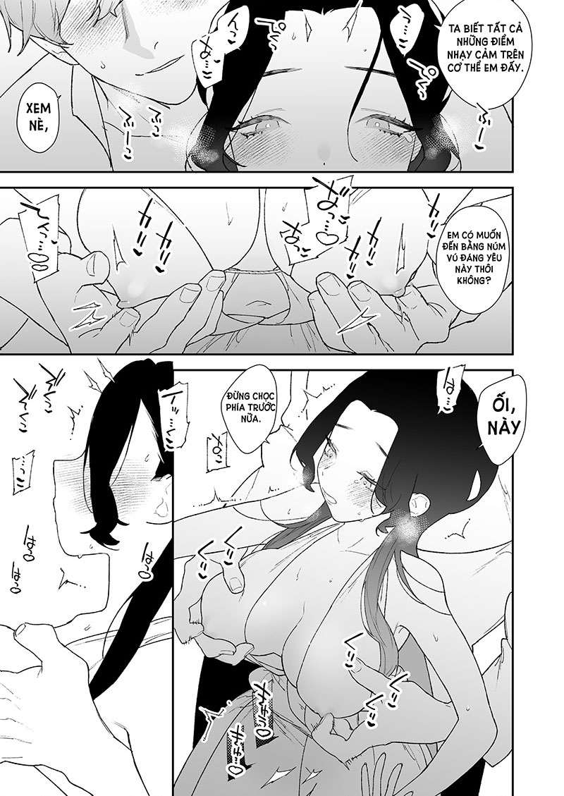 [21+] thánh nữ không thể khước từ tình yêu cháy bỏng của chàng hiệp sĩ trẻ tuổi chapter 2.2 3