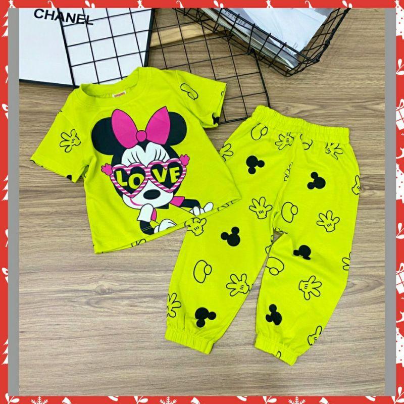 Bộ áo croptop quần dài siêu cưng - Đồ bộ trẻ em