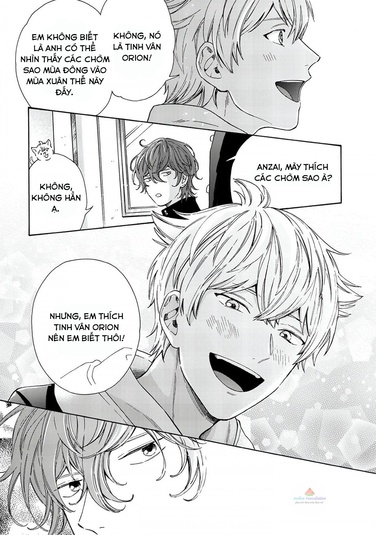 ngôi sao hạng nhất được vẽ bằng nụ hôn chapter 2 19