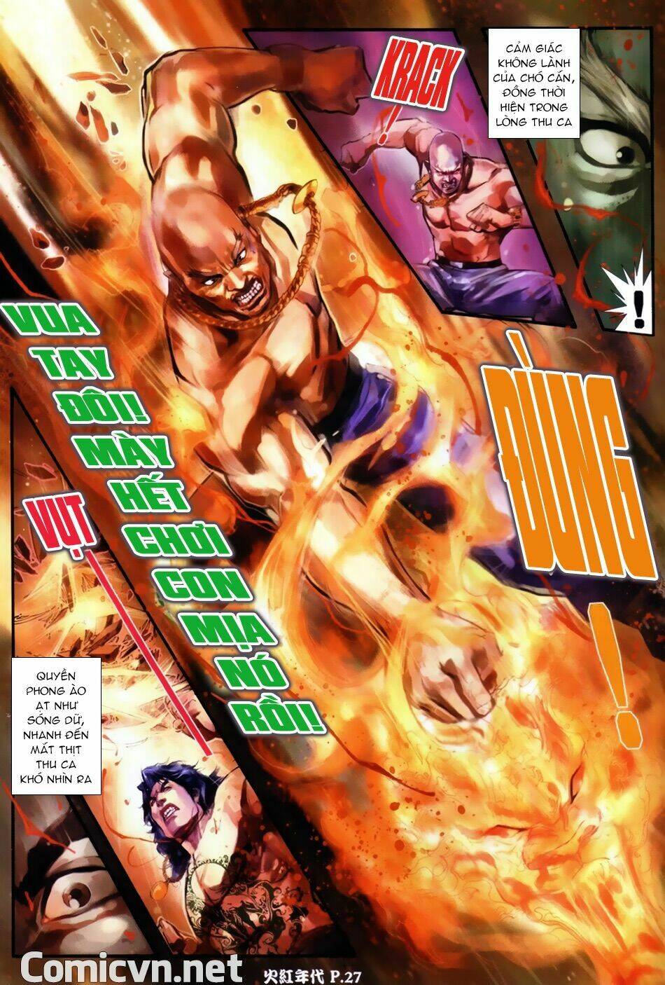 hỏa hồng niên đại hắc cốt đường chapter 41 25