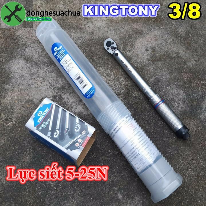 Cần Siết Lực Kingtony 34323-1A 5-25Nm Đầu Vuông 3/8, Cần Xiết Lực, Cần Chỉnh Lực, Cần Nổ, Cần Số