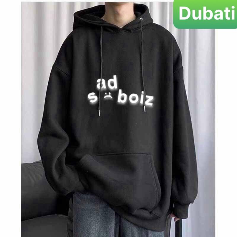 ÁO NỈ, ÁO KHOÁC HOODIE SAD BOIZ SIÊU NGẦU NAM NỮ PHONG CÁCH HÀN QUỐC SÀNH ĐIỆU VIP PRO - DUBATI FASHION