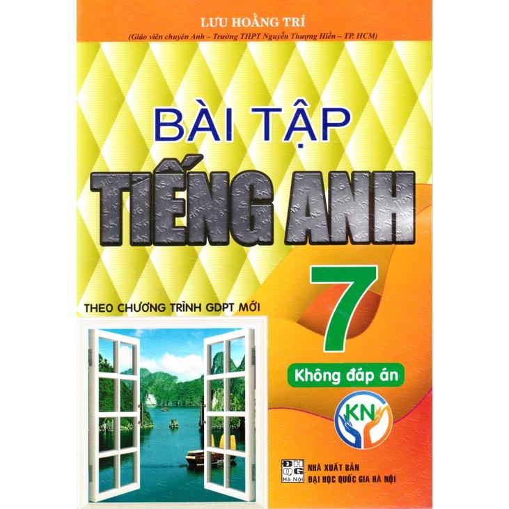 Sách - Bài tập tiếng anh 7 - Kết nối tri thức (Tặng kèm đáp án)