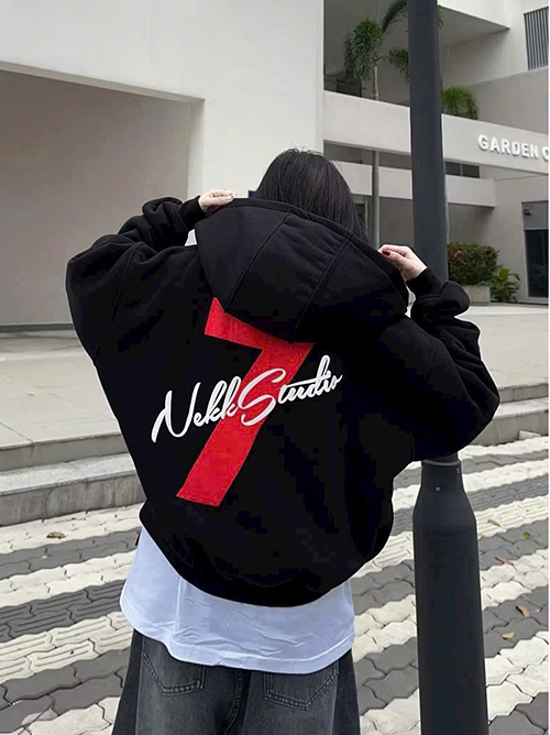 Áo Khoác Nỉ 2 Da In Hình Cá Tính Có Thể Mặc Cặp Chất Mềm Mịn, Form Rộng Có size 2 size L và xl