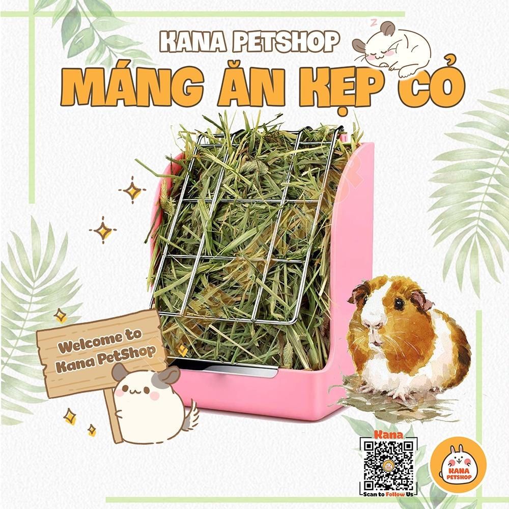 Máng Cỏ Kẹp Cho Thỏ Bọ Sóc FreeShip Máng Cỏ Chống Bới Cho Thú Cưng