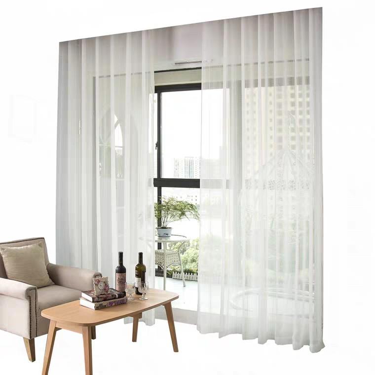Rèm voan trắng rèm treo spa rèm trang trí nhiều mẫu