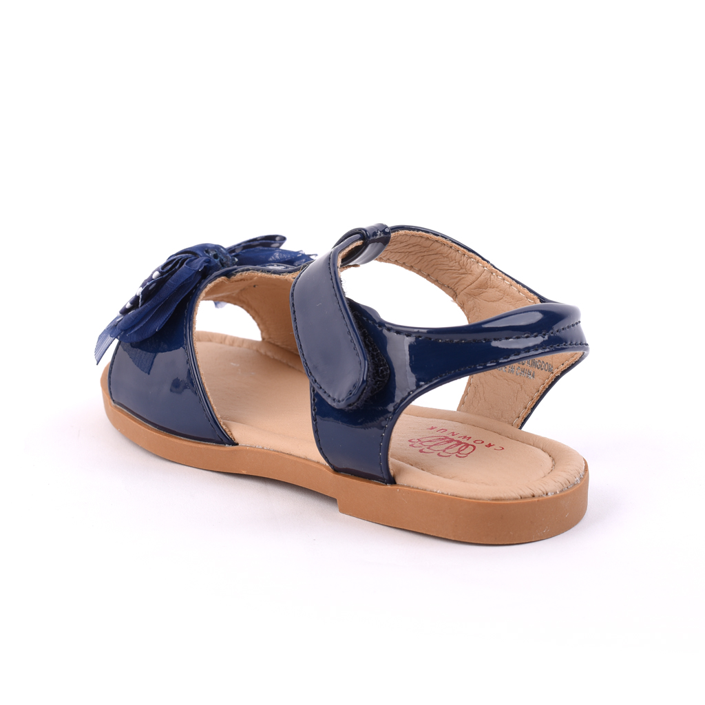 Xăng đan Dép Quai Hậu Bé Gái Đi Học Crown Space UK Princess Sandal Trẻ em Cao Cấp CRUK7016 Nhẹ Êm Thoáng Mát Size 25-32/2-14 Tuổi