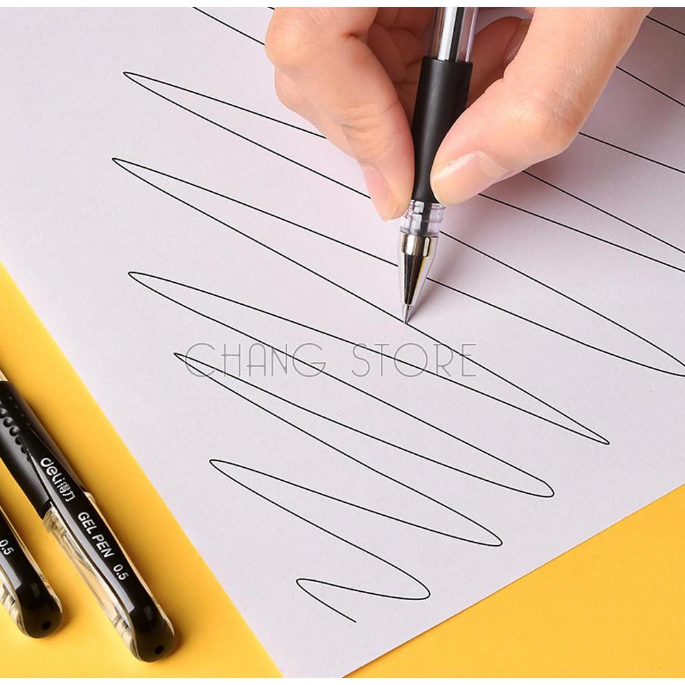 (combo 2) Bút bi nước văn phòng 0.5mm mực đều, nét chữ đẹp ĐỦ MÀU XANH, ĐEN, ĐỎ