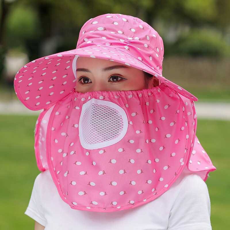 MŨ CHỐNG NẮNG thông hơi LOẠI DÀY ĐẸP