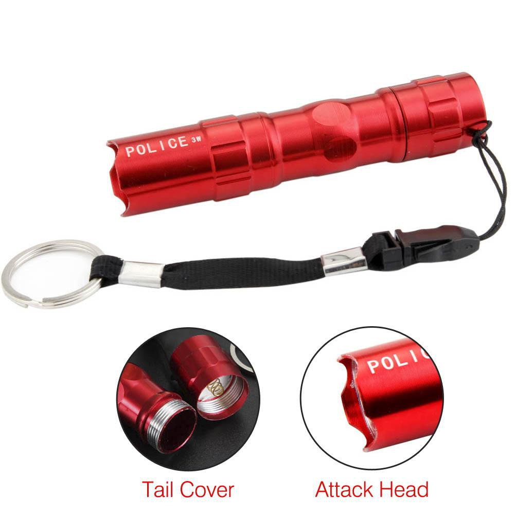 Đèn Pin Cầm Tay Mini Police 3W - Giao màu ngẫu nhiên