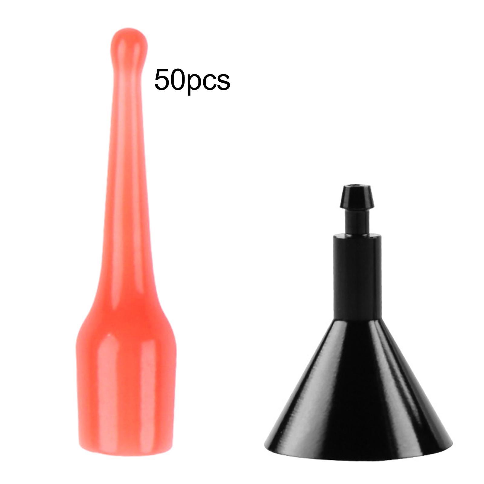 50x Luminous Fishing Float Accessories Connector Rubber Making Material Tool